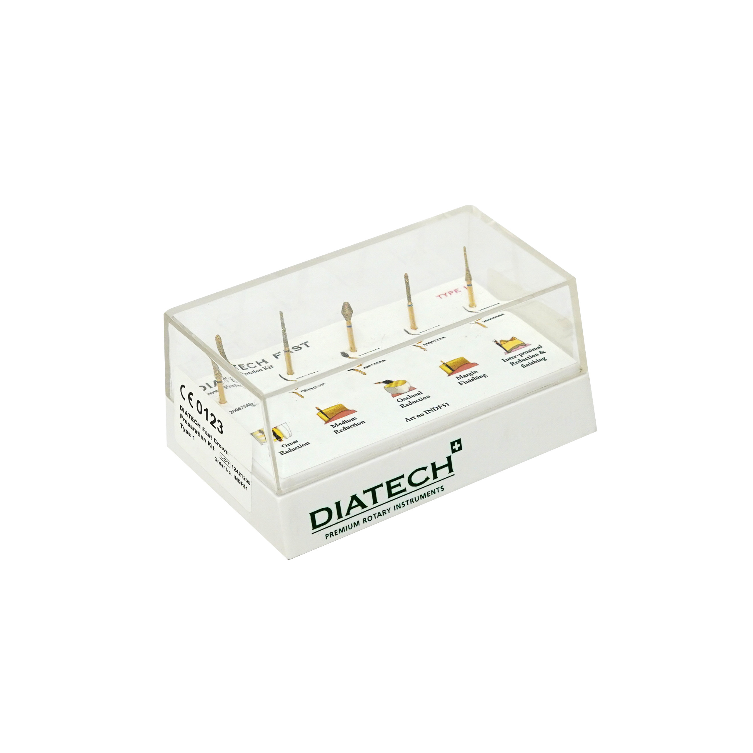 Diatech Fast Crown Preparation kit (Type 1)